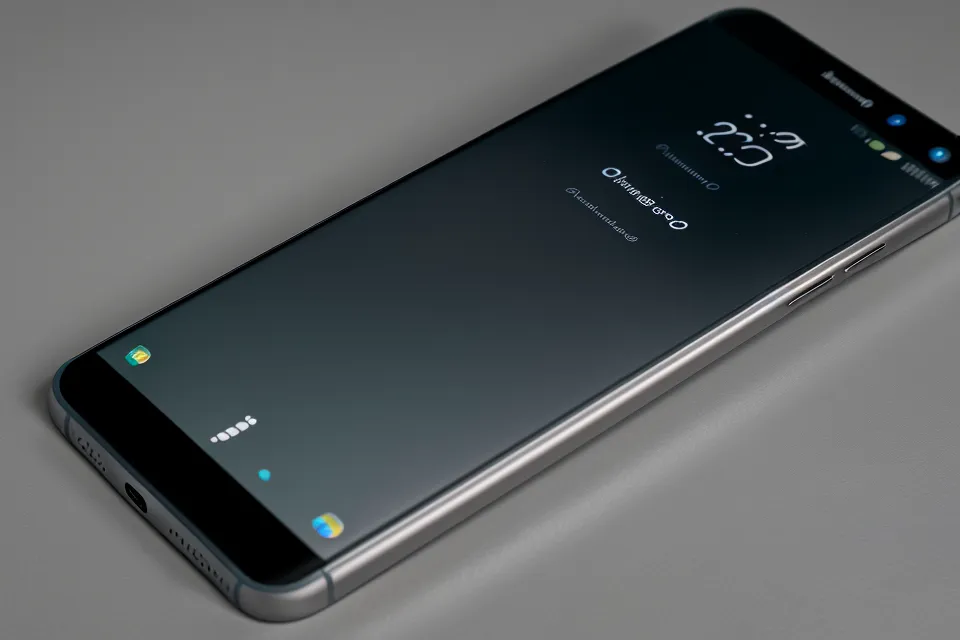 Smartphone mit Subliminal-App und In-Ear-Kopfhörern für den Alltagstest